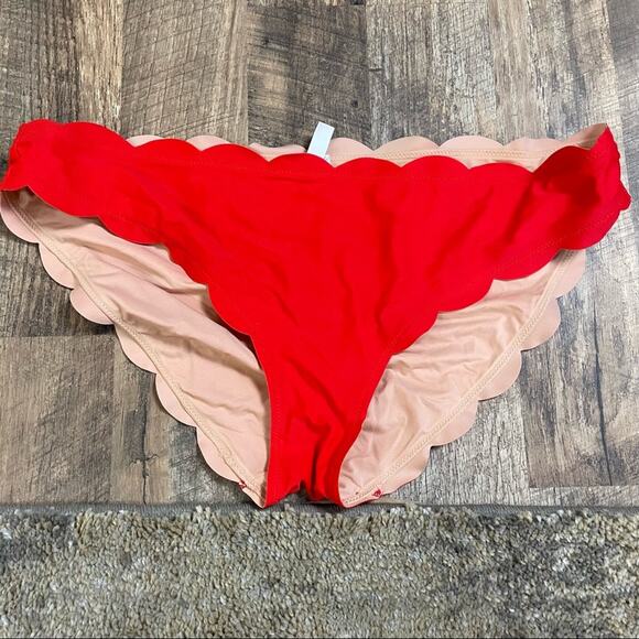 J Crew Scalloped Bikini Bottoms & Ava & Viv Tankini Top - Picture 10 of 16